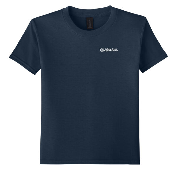 YCBC- Serve - Youth Softstyle ® T Shirt Thumbnail